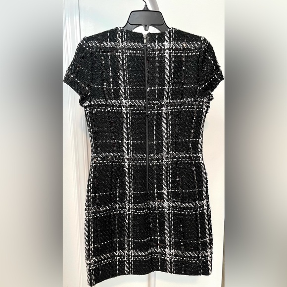Toccin NWT Annie Plaid Tweed Short-Sleeve Dress - Picture 7 of 9